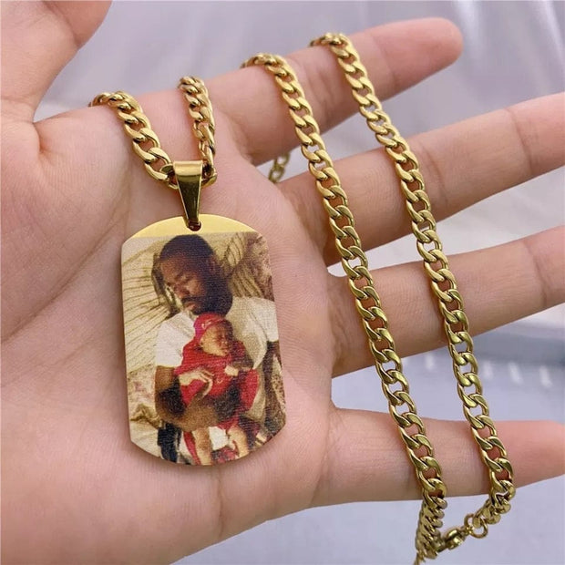 Custom Photo Necklace