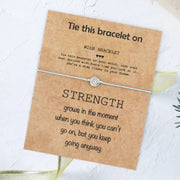 Strength Wish Charm Bracelet