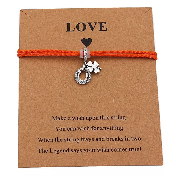 Four Leaf Clover Fortune Shamrock Bracelet