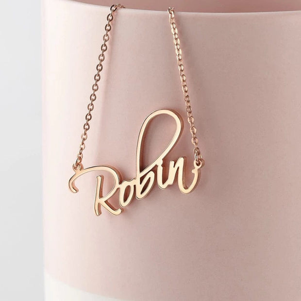 Cursive Custom Name Necklace
