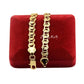8mm Gold Bracelet and Necklace Set(Unisex)
