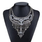 Silver Vintage Bohemian Statement Necklace perfect