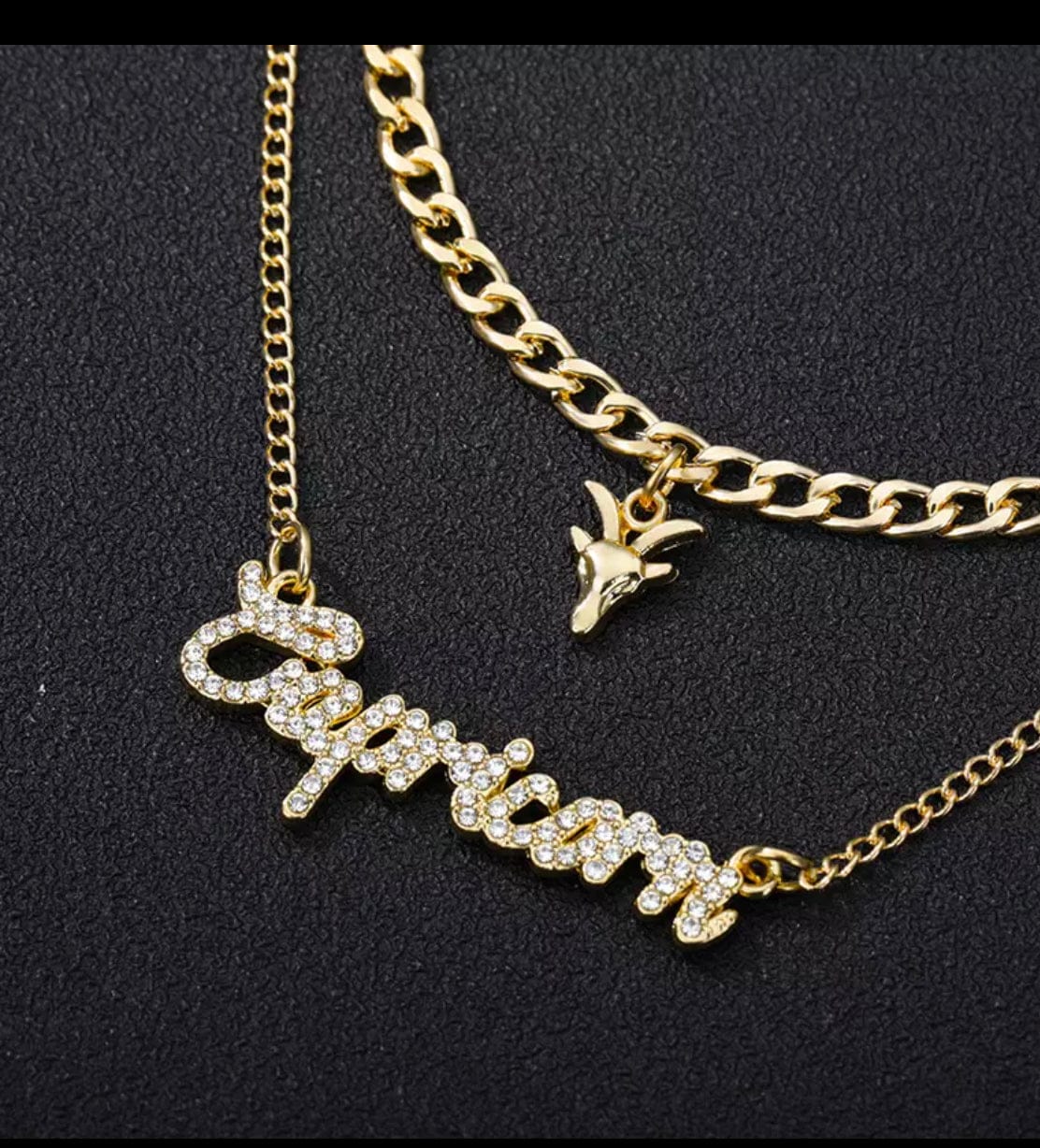 Capricorn Gold Layered Necklace