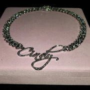 Custom  Bling Name Necklace