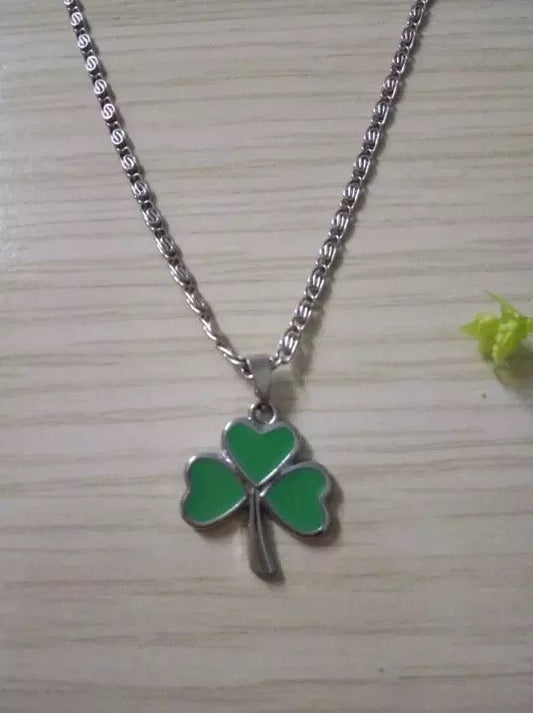 Three Leaf clover Necklace