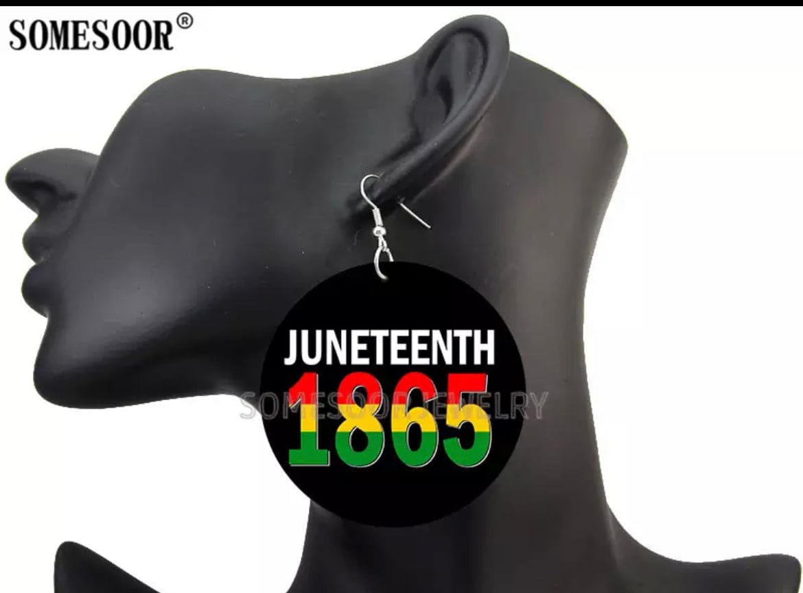 1865 Juneteenth Earrrings
