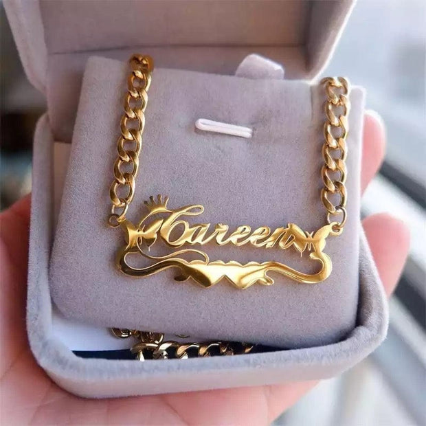 Custom  Name Gold Necklace