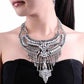 Silver Vintage Bohemian Statement Necklace perfect