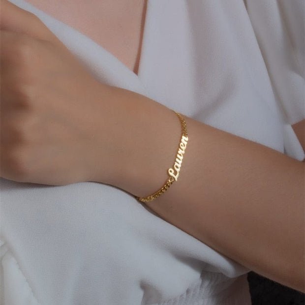 Gold Custom Bracelet