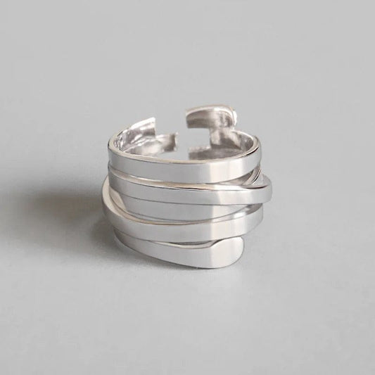 Rustic Women'sSilver Ring