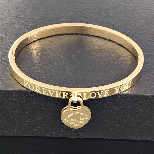 Forever Love Bracelet (Gold or Silver)