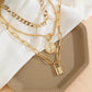 Gold Multi Layered Necklace