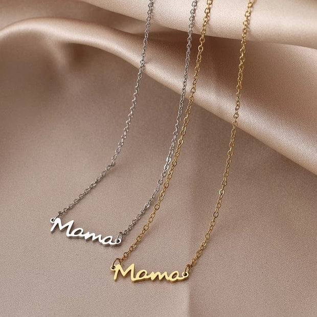 Mama Necklace (Silver or Gold)
