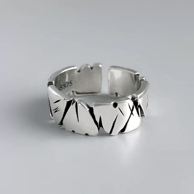 Silver Textured VintageWomen's Ring