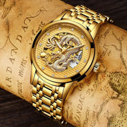 Gold Luxury Mechanical Mod Mode Men's Watch
