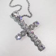 Iced Out Cross Necklace
