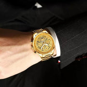 Gold Skeleton Luxury Mod Mode's Men's Watch