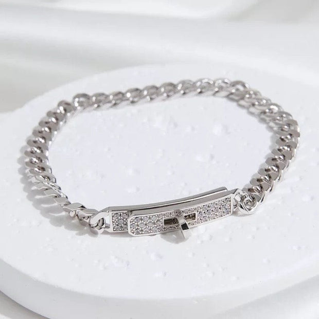 Blinged Out Luxury Bracelet( Silver or Gold)