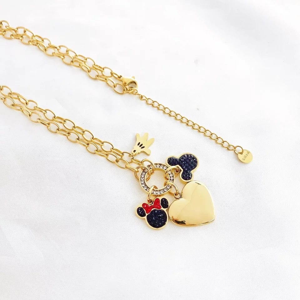 Mouse Jewelry Gift Set (Silver or Gold)