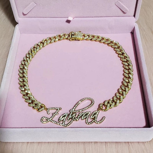 Custom Blinged Out Necklace