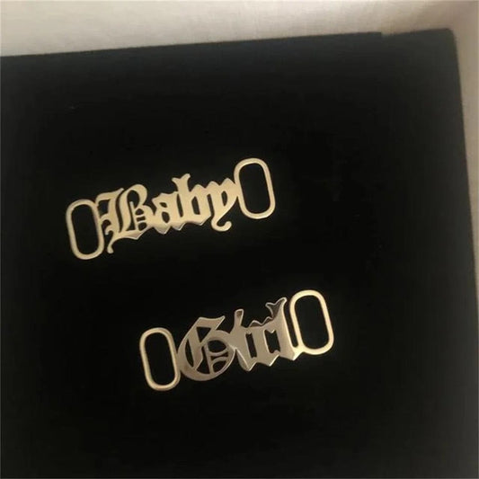 Custom Name Shoe Lace Buckle