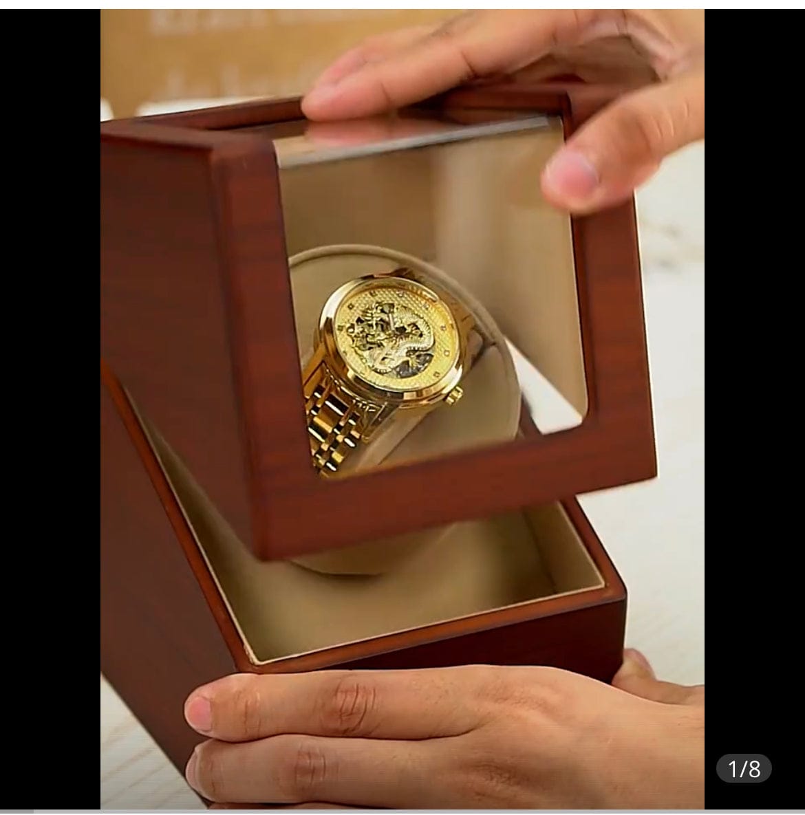 Gold Skeleton Luxury Mod Mode's Men's Watch