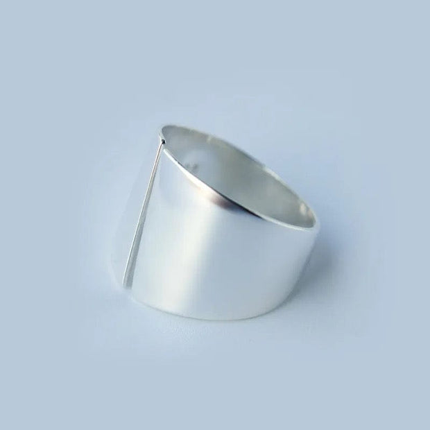 Silver  Unisex Ring