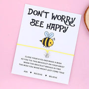 Don't Worry Bee Happy Bracelet