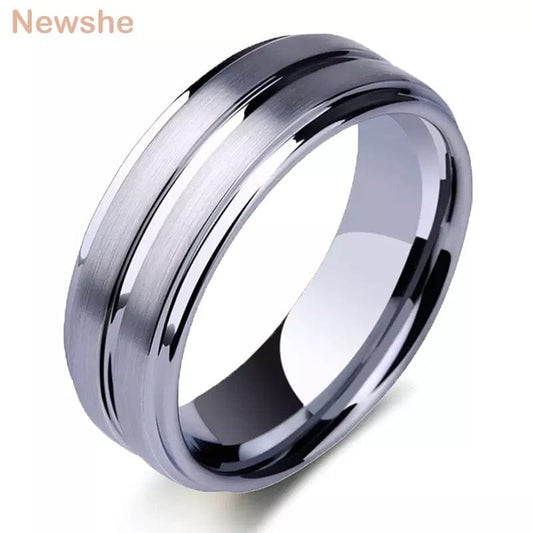 Tungsten CarbideWedding Band For Men