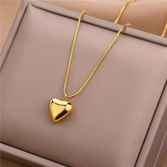 Vintage Style Heart Necklace