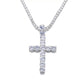 Iced Out Cross Necklace