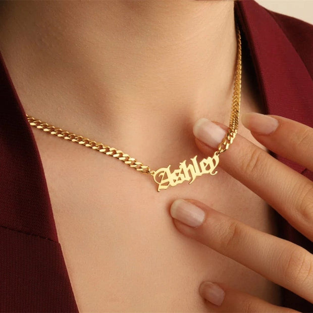 GoldPersonalized Necklace